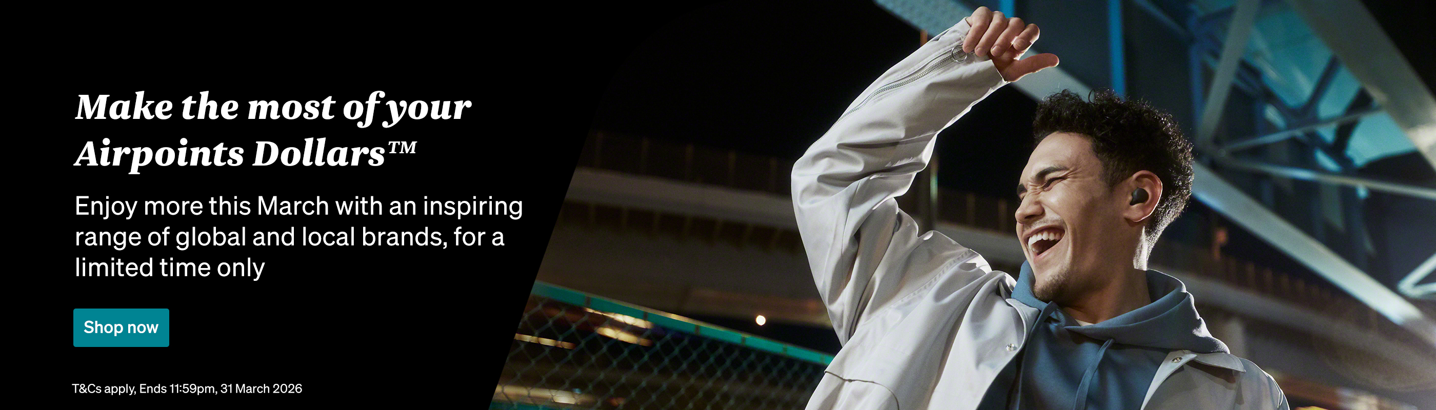 Make the most of your Airpoints Dollars this March